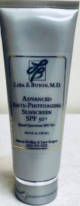 Signs of Aging Skin sunscreen